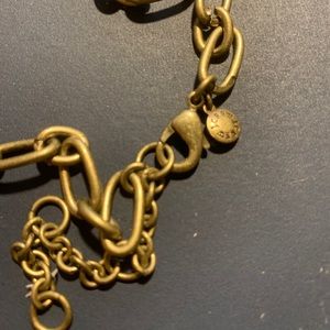 J. Crew Jewelry - Golden Necklace with Gems J. Crew Jewelry - Golden Necklace with Gems